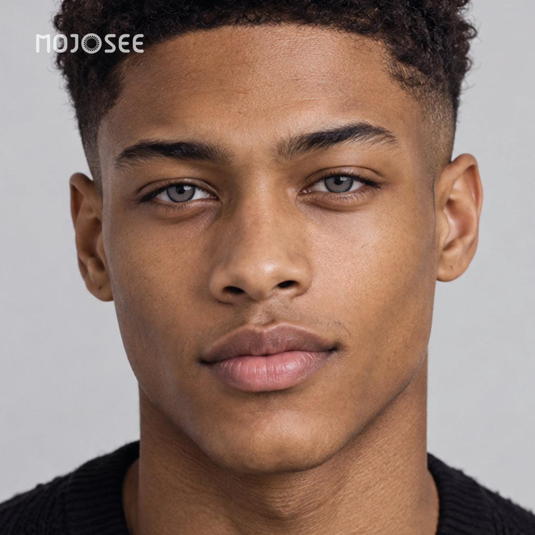Najia Gray Colored Contact Lenses for Men