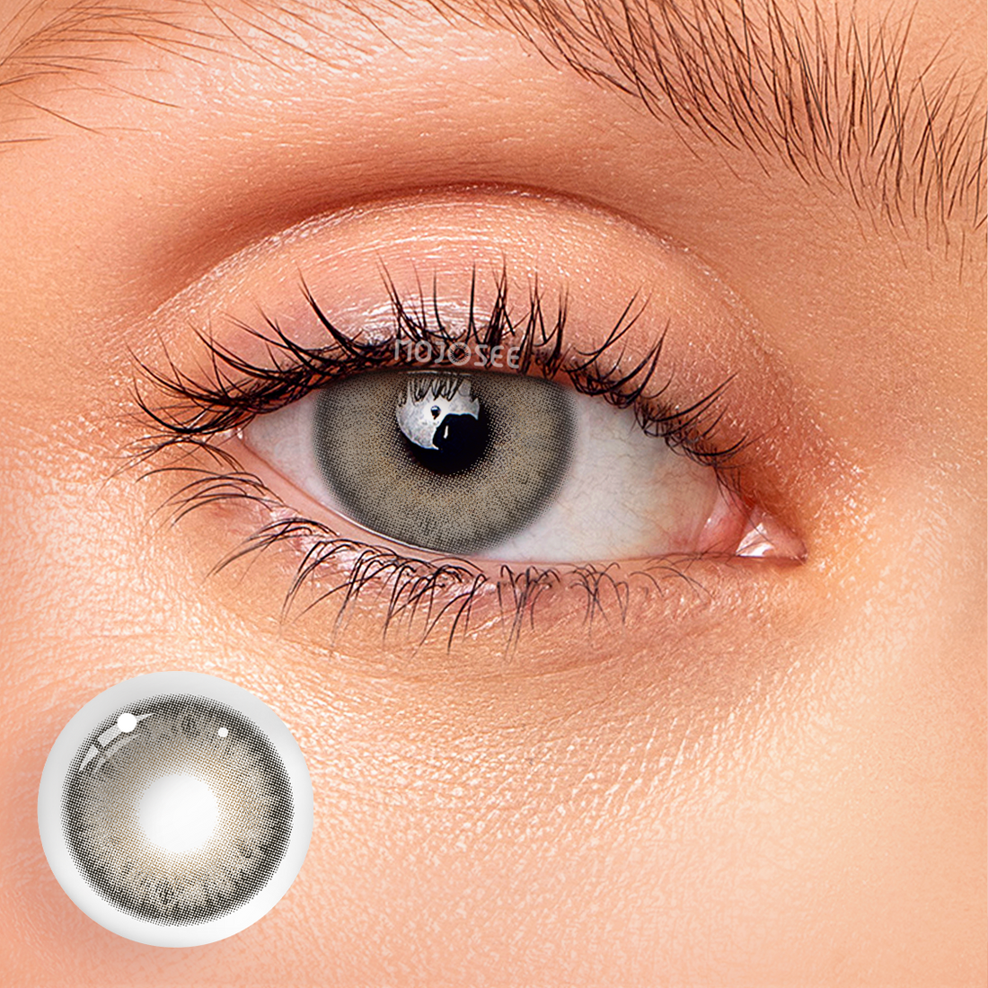 Witch Nebula Gray Colored Contact Lenses
