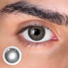 Glimmer Gray Colored Contact Lenses for Men
