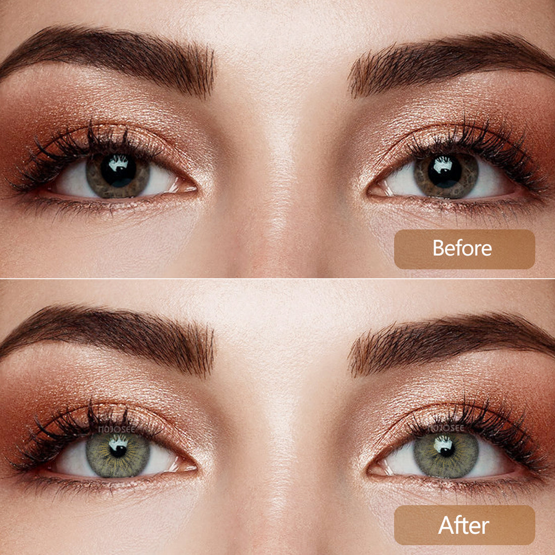 Cleopatra Gray Colored Contact Lenses