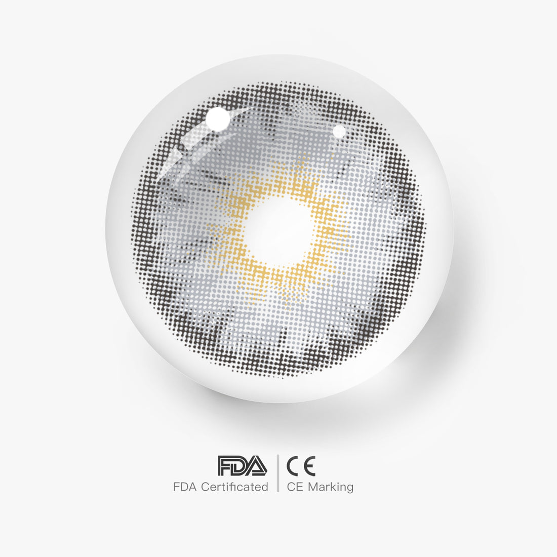 Siri Gray Colored Contact Lenses