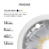 Siri Gray Colored Contact Lenses