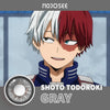Shoto Todoroki Right Eye Cosplay Contact Lenses — My Hero Academia
