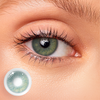 Persian Cat Green Colored Contact Lenses