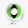 Cat Eye Green Colored Contact Lenses for Men – Green Slit Pupil