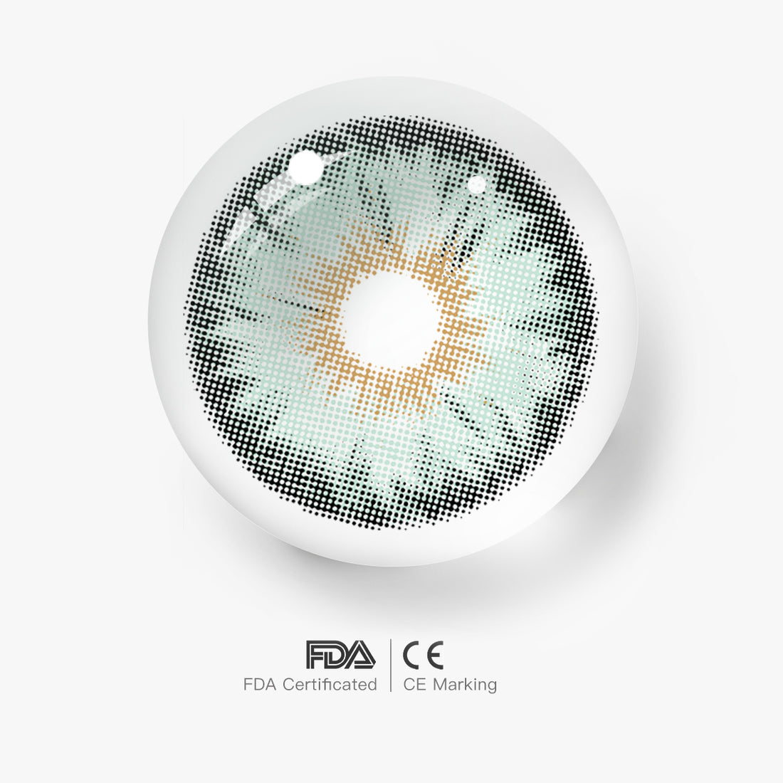 Siri Green Colored Contact Lenses
