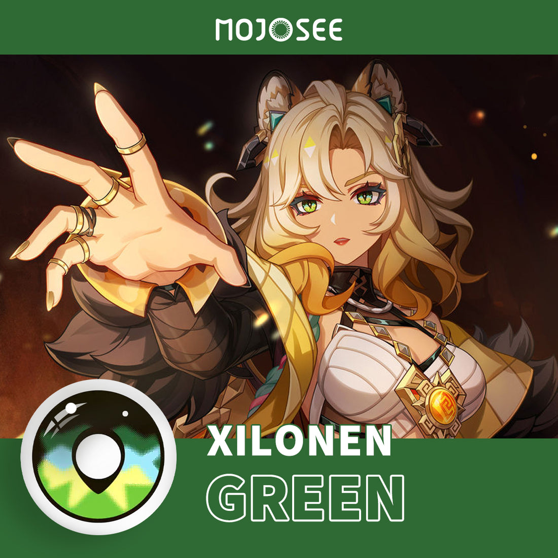 Xilonen Cosplay Contact Lenses – Genshin Impact