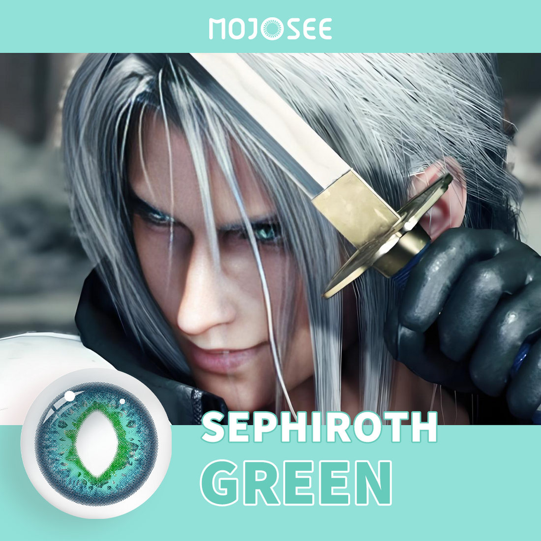 Sephiroth Cosplay Contact Lenses – Final Fantasy VII