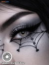 Spider Web White Colored Contact Lenses