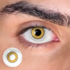 Yellow Small Pupil Colored Contact Lenses for Men