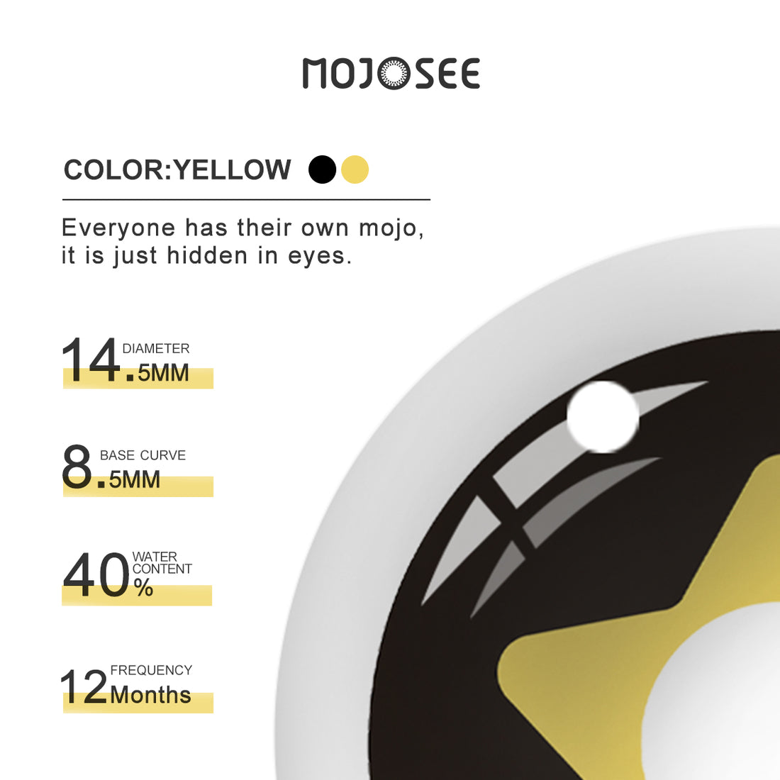 Yumeno Kyusaku (Right Eye) Cosplay Contact Lenses – Bungo Stray Dogs