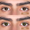 Double Sight Black Colored Contact Lenses for Men