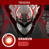 Okarun Red Rings Prescription Cosplay Contact Lenses – Dandadan