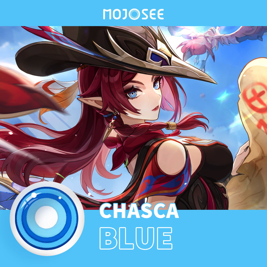 Chasca Cosplay Contact Lenses – Genshin Impact