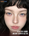 Dawn Blue Colored Contact Lenses