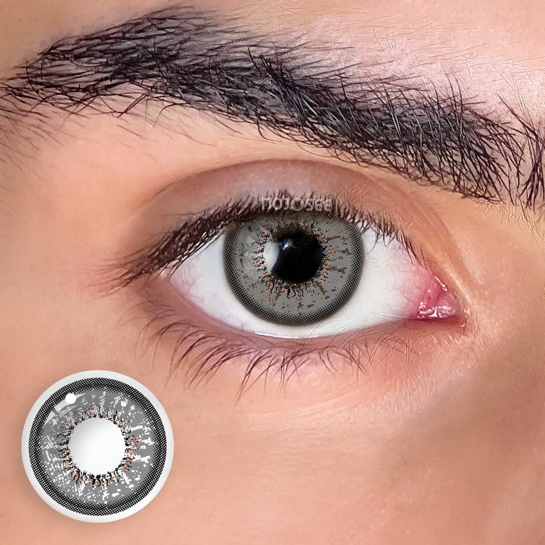Shoto Todoroki Right Eye Cosplay Contact Lenses — My Hero Academia
