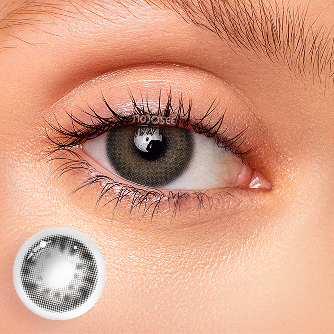 Planet Gray Colored Contact Lenses