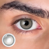 Hybrid Gray Colored Contact Lenses for Men