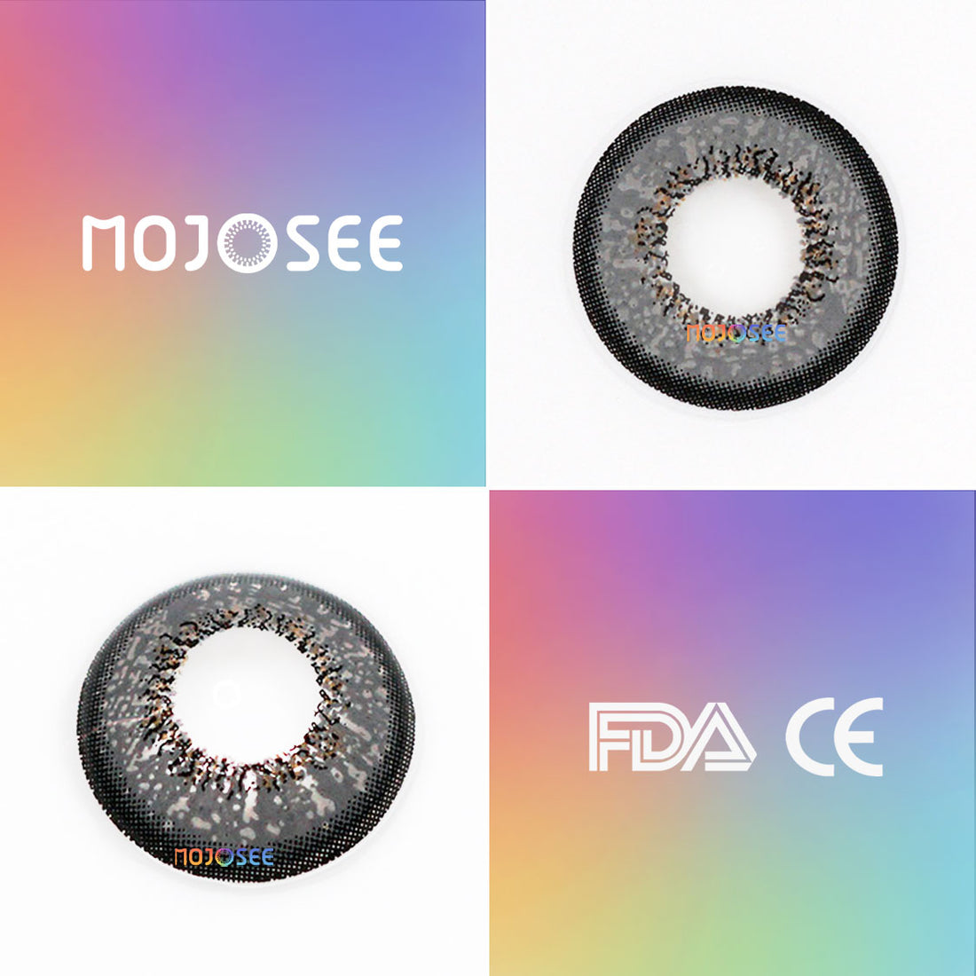 Shoto Todoroki Right Eye Cosplay Contact Lenses — My Hero Academia