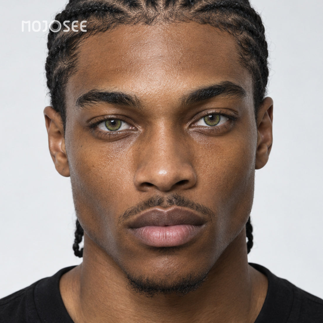 Cleopatra Green Prescription Colored Contact Lenses for Men
