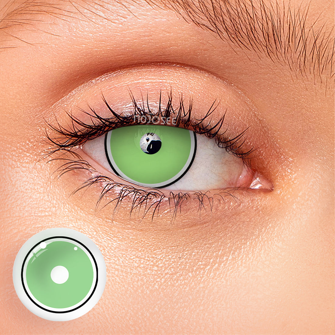 Mitsuri Kanroji Lime Green Cosplay Contact Lenses – Demon Slayer