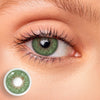 Wildness Snake Green Colored Contact Lenses