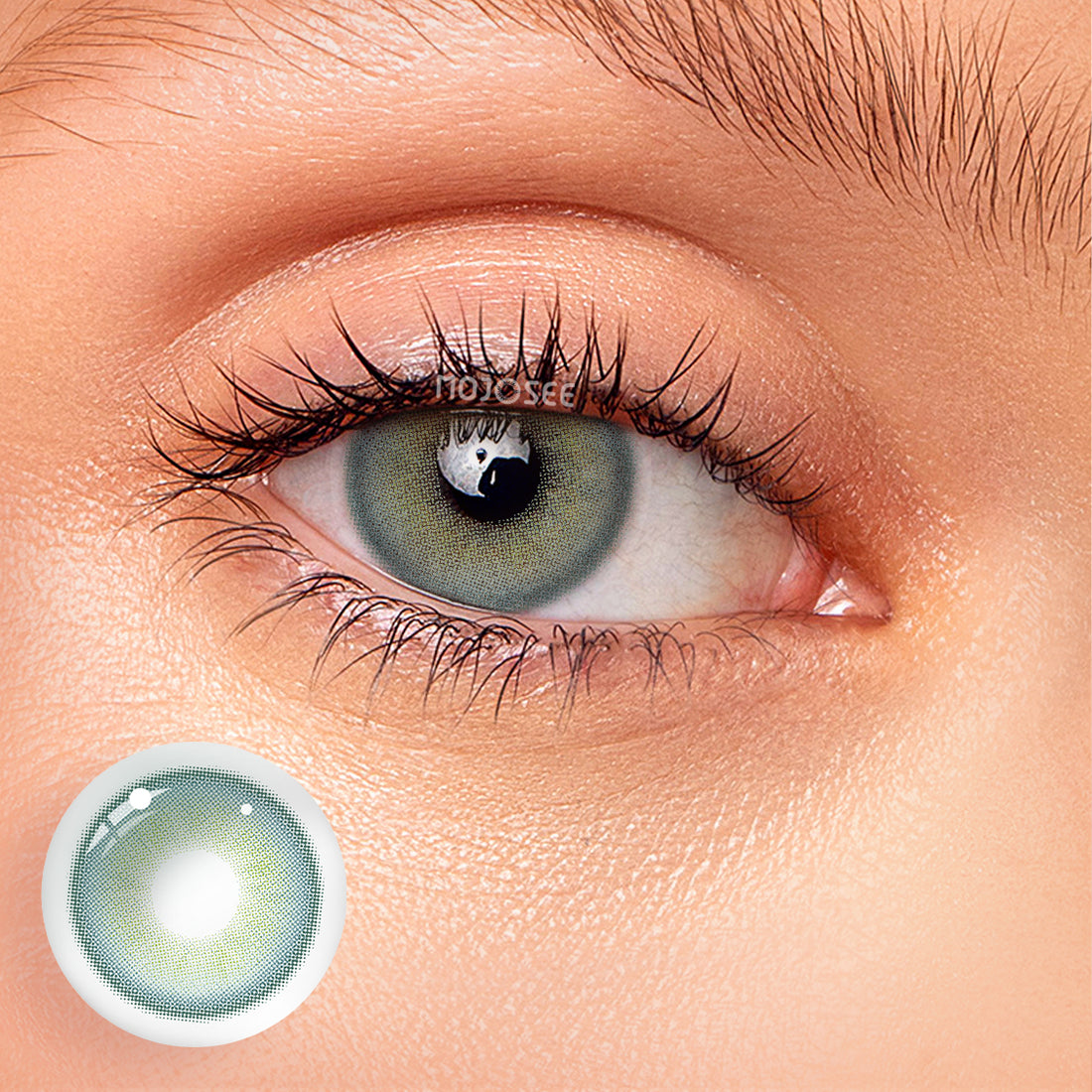 Twilight Green Colored Contact Lenses