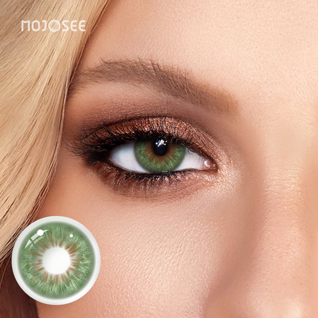 Wildness Snake Green Colored Contact Lenses