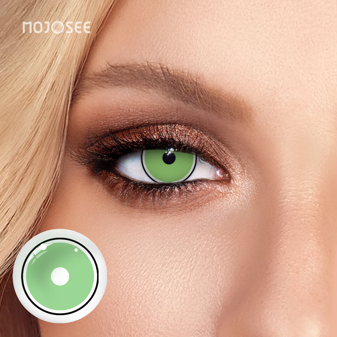 Mitsuri Kanroji Lime Green Cosplay Contact Lenses – Demon Slayer