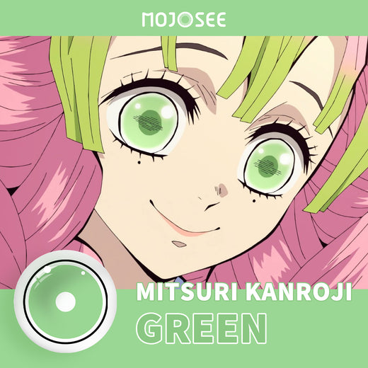 Mitsuri Kanroji Lime Green Cosplay Contact Lenses – Demon Slayer