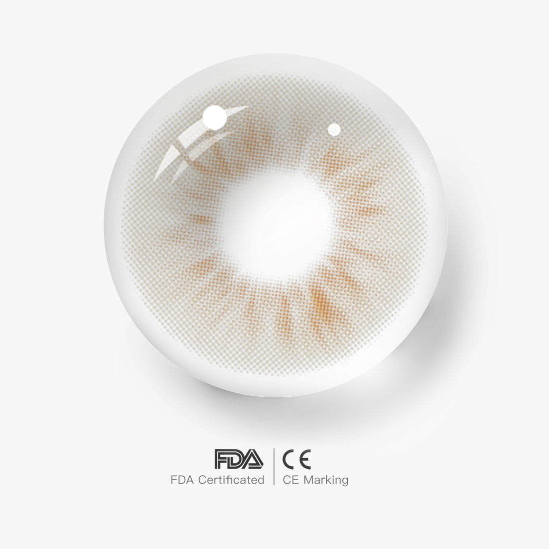 Molly Gray Colored Contact Lenses for Men