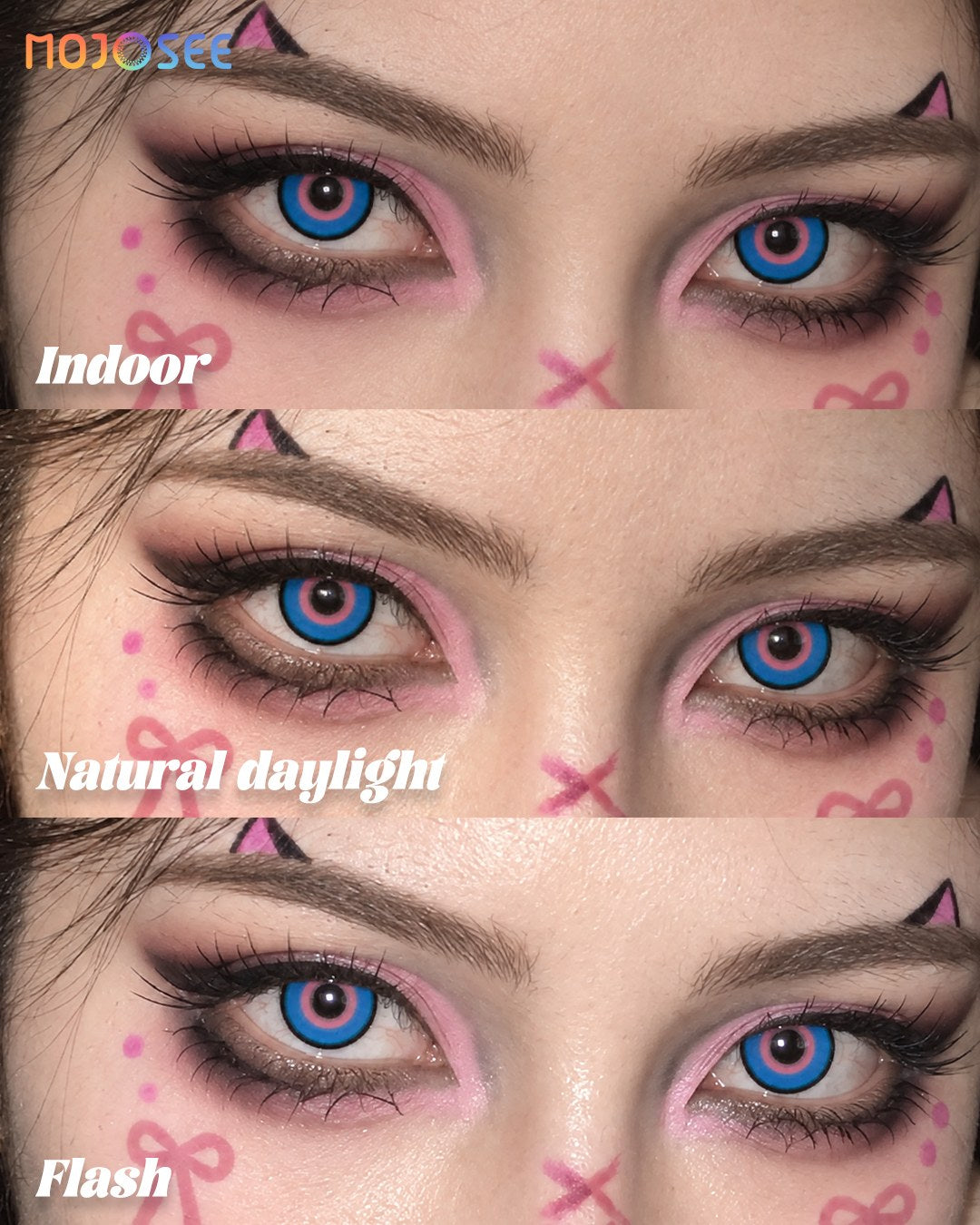 Hatsune Miku (Rabbit Hole) Prescription Cosplay Contact Lenses – Vocaloid — look 3