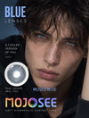 Blue colored contact lenses for men - Muses Blue