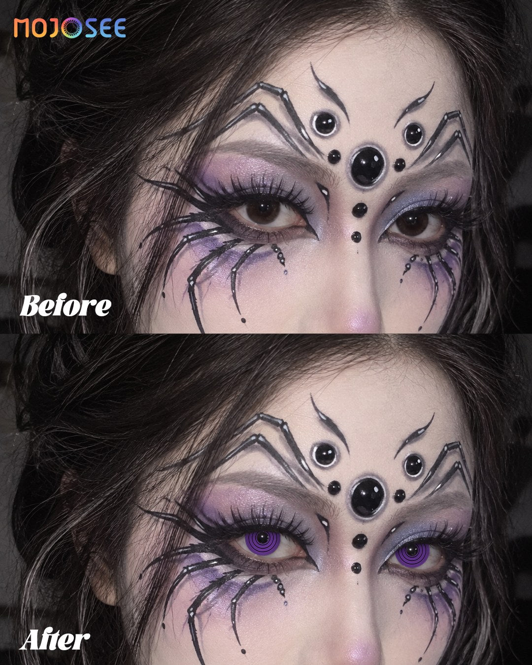 Pain Rinnegan Prescription Cosplay Contact Lenses – Naruto Shippuden — look 2