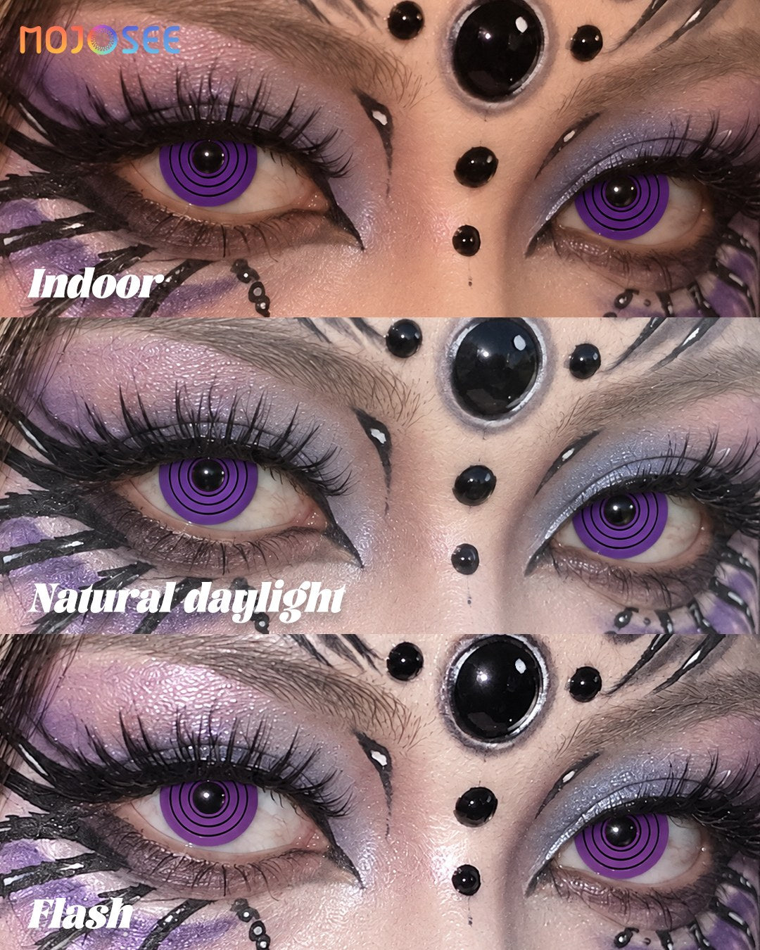 Pain Rinnegan Prescription Cosplay Contact Lenses – Naruto Shippuden — look 3