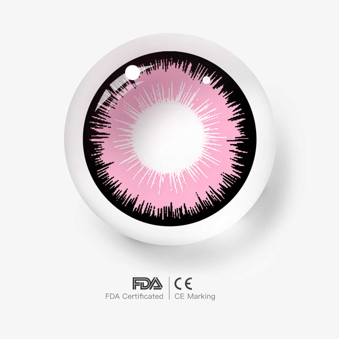 Kanao Tsuyuri Pink Iris Cosplay Contact Lenses – Demon Slayer