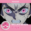 Nezuko Demon Cosplay Contact Lenses – Demon Slayer