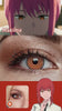 Makima Yellow Prescription Cosplay Contact Lenses for Men – Chainsaw Man — on-eye video