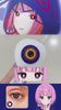 Kaf cosplay contacts try-on