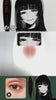 Er He cosplay contacts try-on