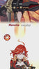 Mavuika Prescription Cosplay Contact Lenses – Genshin Impact — on-eye video