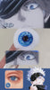 Gojo cosplay eye look wearing Mojosee cosplay contact lenses – real-wear video