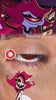 Niffty Cosplay Contact Lenses for Men – Hazbin Hotel — on-eye video