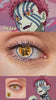 Akaza cosplay contacts try-on