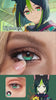 Tighnari cosplay eye look wearing Mojosee cosplay contact lenses – real-wear video