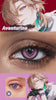 Aventurine cosplay eye look wearing Mojosee cosplay contact lenses – real-wear video