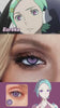 Sakuya Izayoi cosplay eye look wearing Mojosee cosplay contact lenses – real-wear video