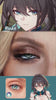 Ruan cosplay contacts try-on