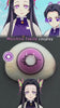 Kanae Kocho Prescription Cosplay Contact Lenses – Demon Slayer — on-eye video
