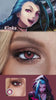 Jinx cosplay eye look wearing Mojosee cosplay contact lenses – real-wear video